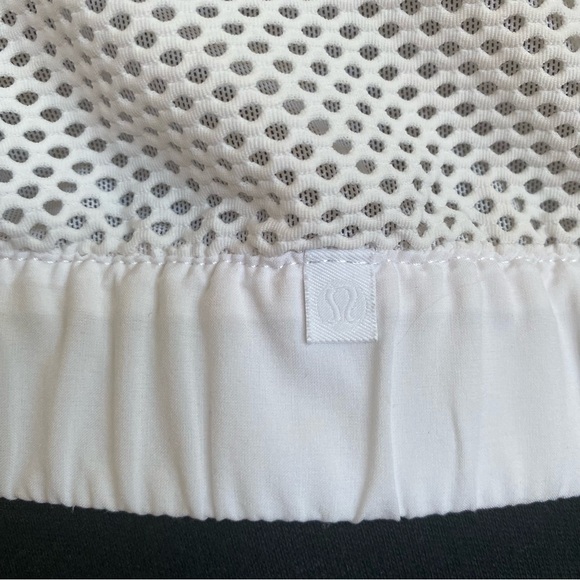 LULULEMON WHITE MESH ON MESH JACKET - Picture 10 of 13